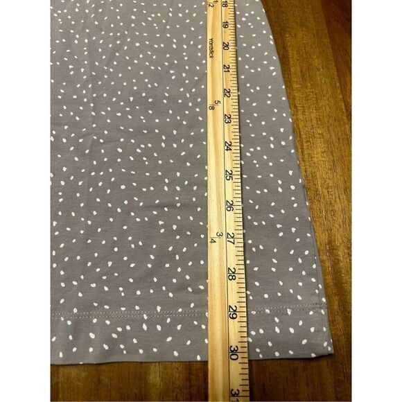 H&M Basic Tank Bodycon Dress Womens Size XS Spotted Knit Sleeveless Gray - Picture 6 of 6